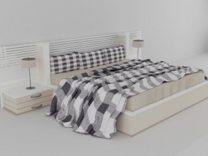 bed Model 3D