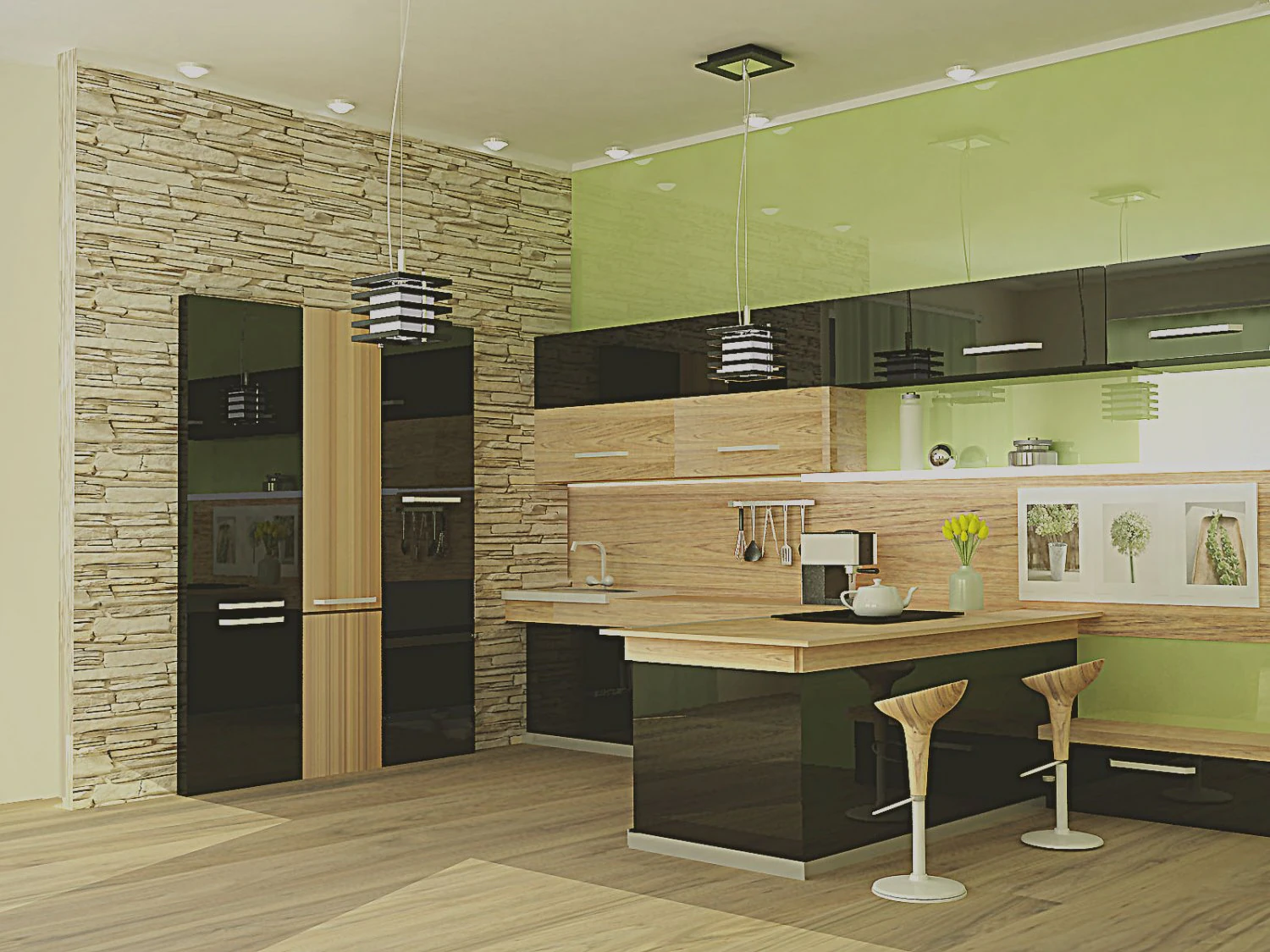 cozinha Modelo 3D .c4d .max .obj .3ds .fbx .stl .blend 