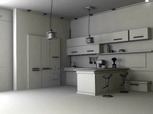 cozinha Modelo 3D