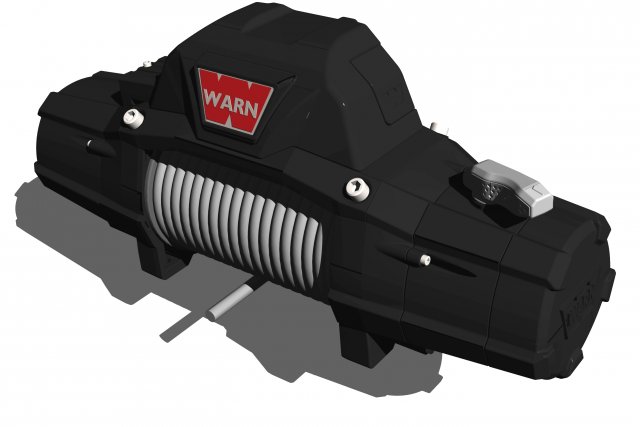 warn zeon winch Modèle 3D .c4d .max .obj .3ds .fbx .stl .blend 