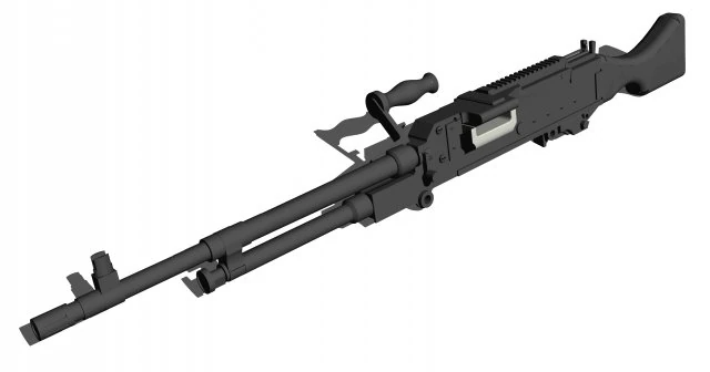 Легкая машина 240 г. 3D Модель .c4d .max .obj .3ds .fbx .stl .blend