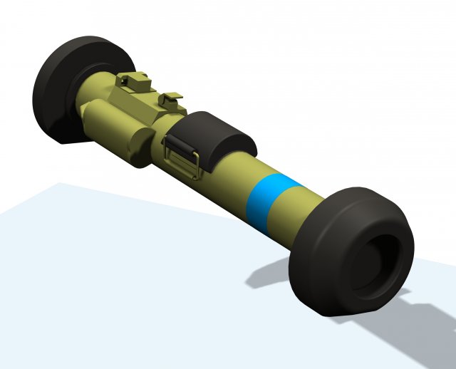 javelin missile 3D Model .c4d .max .obj .3ds .fbx .stl .blend 