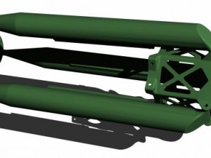 tow anti tank missile launcer tripod Modèle 3D