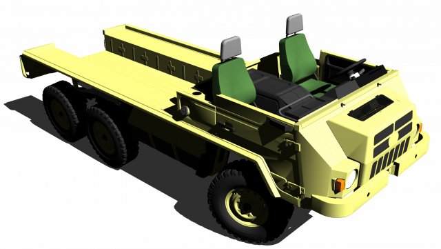 pinzgauer 718 6x6 Modelo 3D .c4d .max .obj .3ds .fbx .stl .blend 