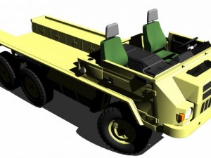 pinzgauer 718 6x6 Modèle 3D