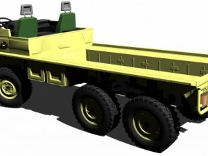 Пинцгауэр 718 6x6 3D Модель