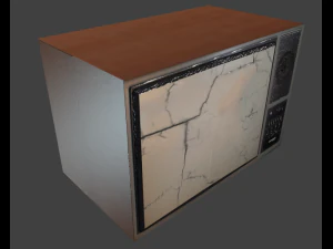 lowpoly tv 3D Model