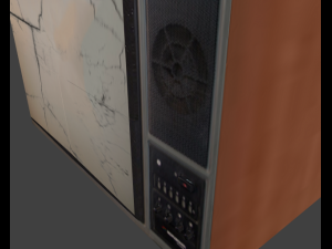 lowpoly tv 3D Model