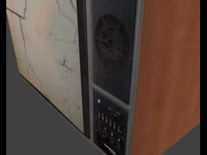 lowpoly tv 3D Model