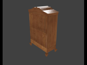 lowpoly wardrobe 3D-Modell