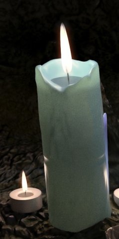 candle prop model 3D Model .c4d .max .obj .3ds .fbx .stl .blend 