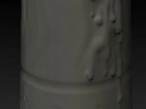candle prop model 3D Model