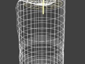 candle prop model 3D Model