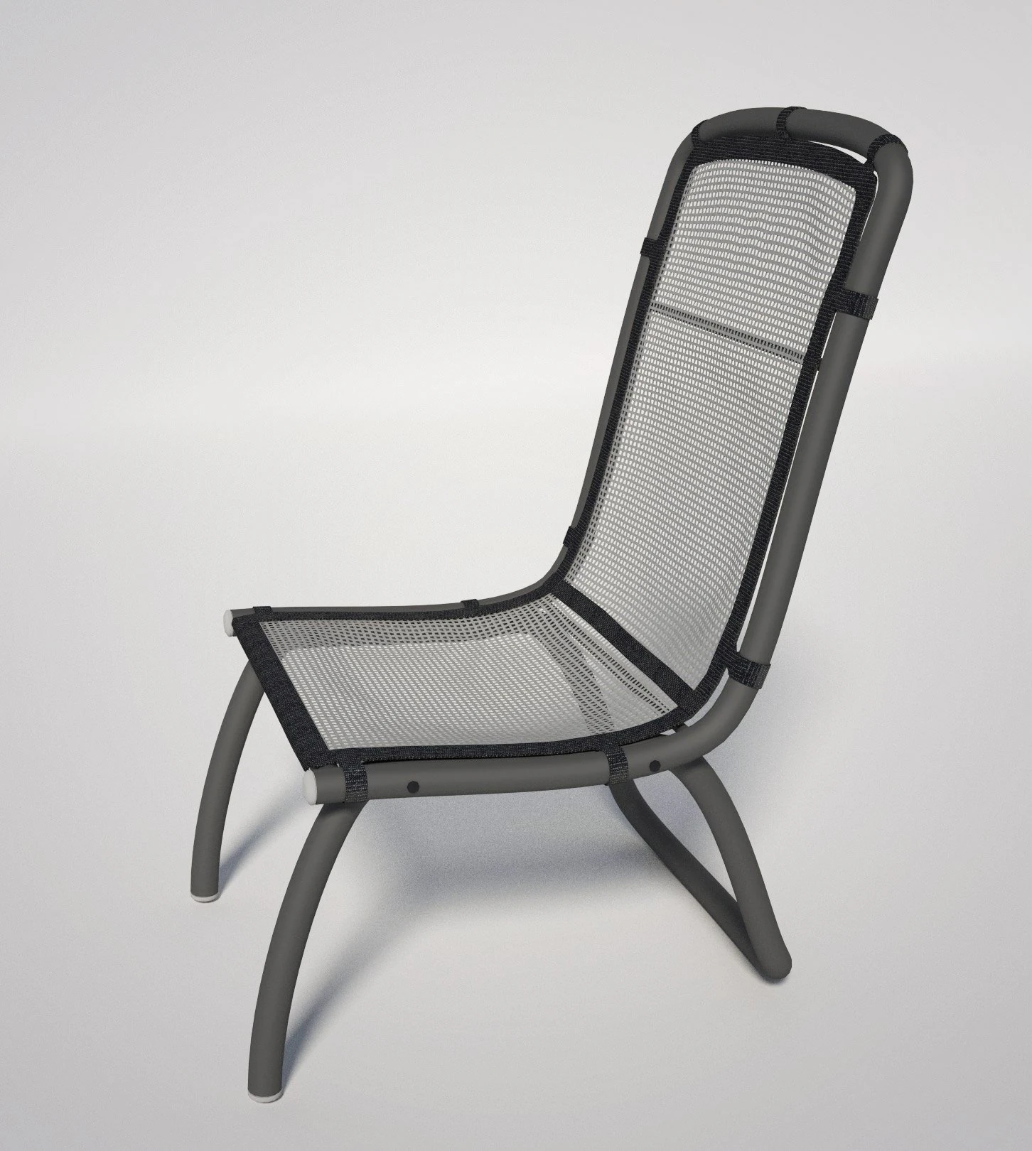 generic mesh patio chair 3D Model .c4d .max .obj .3ds .fbx .stl .blend 