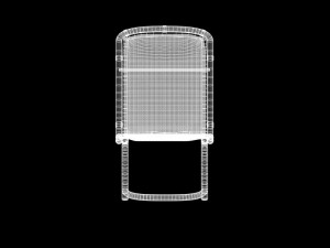 generic mesh patio chair 3D Model