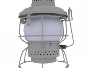 antique lantern kerosene 3D Model