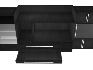 big black wall 3D Model