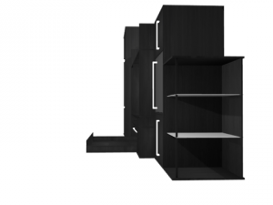 big black wall 3D Model