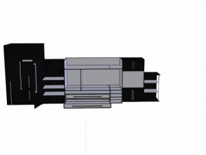 big black wall 3D Model