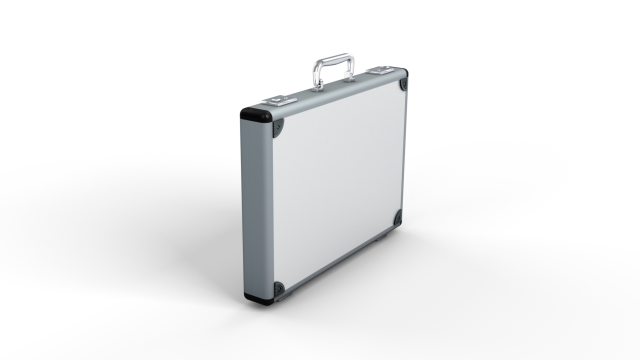 Slimline briefcase outlet