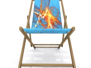 deck chair Modelo 3D