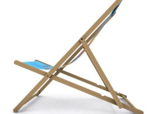 deck chair Modelo 3D