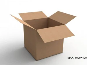 Karton wellpappe fefco 0201 3D Model