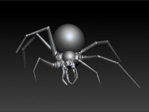 spider 3D Model