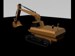 digger Modèle 3D