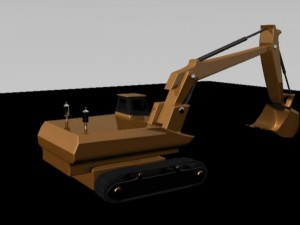 digger 3D Model