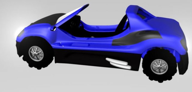buggy 3D Model .c4d .max .obj .3ds .fbx .stl .blend 