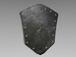 steel shield 3D Модель