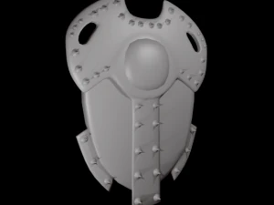 ornate shield 3D Model