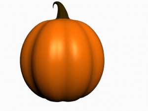 halloween pumpkin small 3D 모델