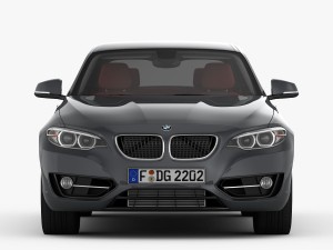 bmw 2 series f22 sport line 2015 3D Модель