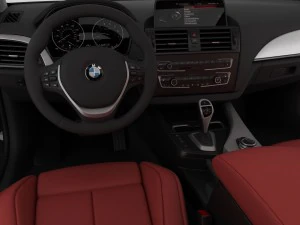 bmw serie 2 f22 linea sportiva 2015 Modello 3D
