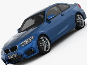 paket sport bmw 2 seri f22 m 2015 Model 3D