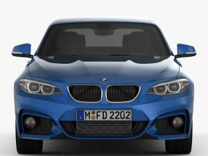 pacchetto sportivo bmw serie 2 f22 m 2015 Modello 3D