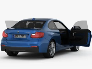 pacchetto sportivo bmw serie 2 f22 m 2015 Modello 3D