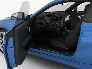 bmw 2 series f22 m sport package 2015 Modèle 3D