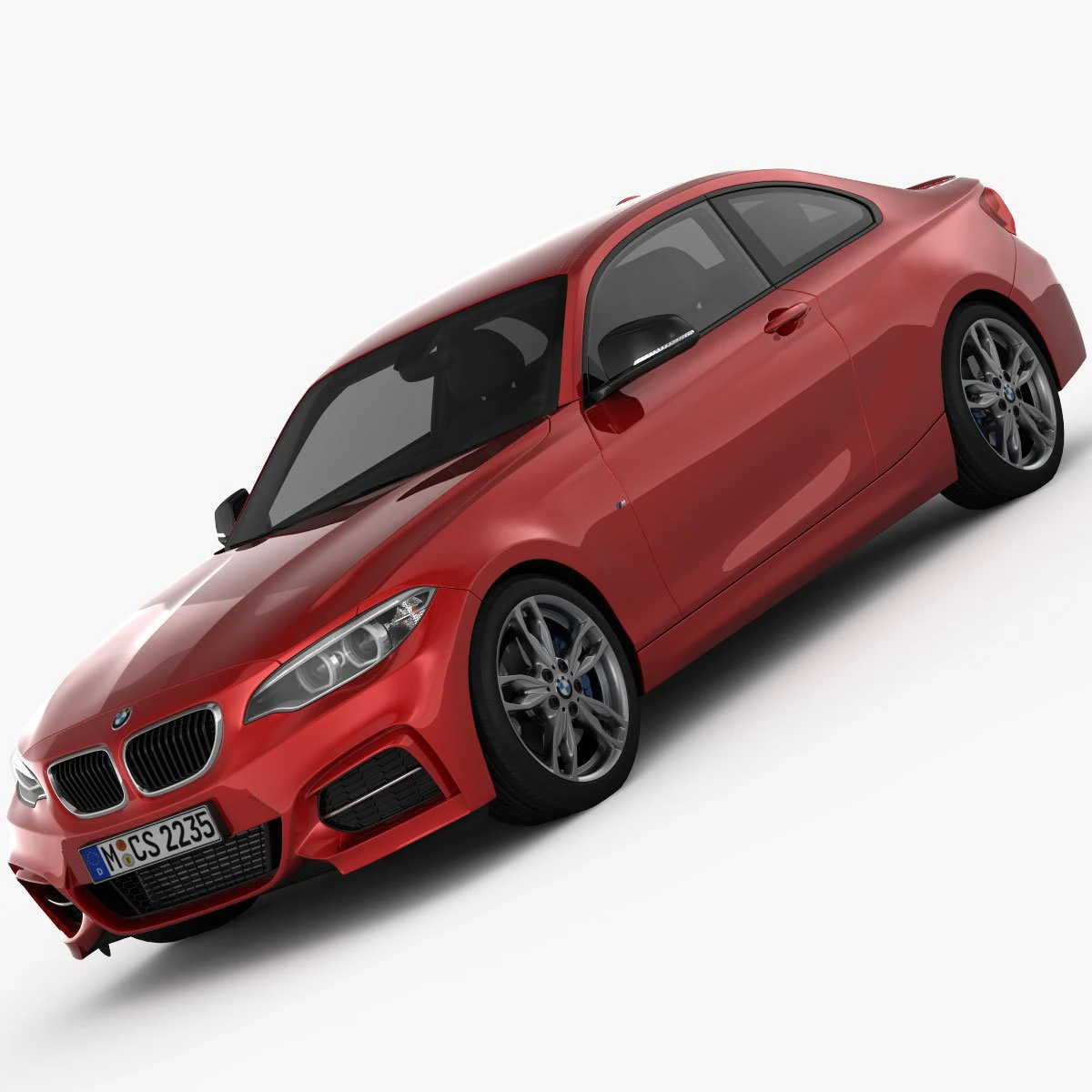 bmw m235i cup&ecirc; 2015 Modelo 3D .c4d .max .obj .3ds .fbx .stl .blend 