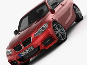 bmw m235i cup&ecirc; 2015 Modelo 3D