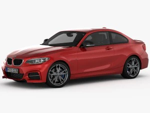 bmw m235i cup&ecirc; 2015 Modelo 3D