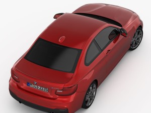 bmw m235i coupe 2015 Modelo 3D