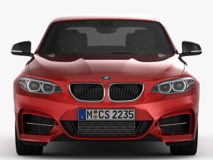 bmw m235i coupe 2015 Modelo 3D