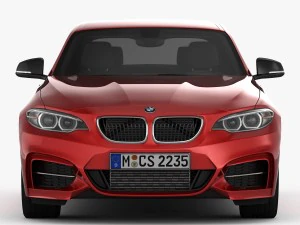 bmw m235i cup&ecirc; 2015 Modelo 3D