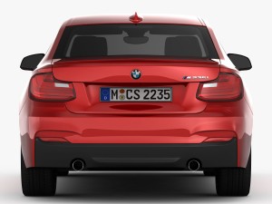 bmw m235i coupe 2015 Modelo 3D