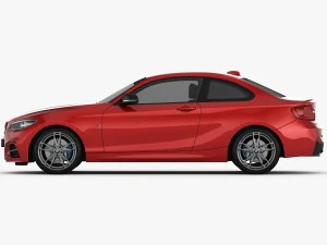 bmw m235i cup&ecirc; 2015 Modelo 3D