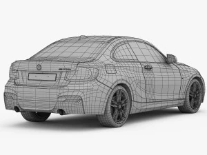 bmw m235i cup&ecirc; 2015 Modelo 3D