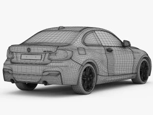 bmw m235i cup&ecirc; 2015 Modelo 3D